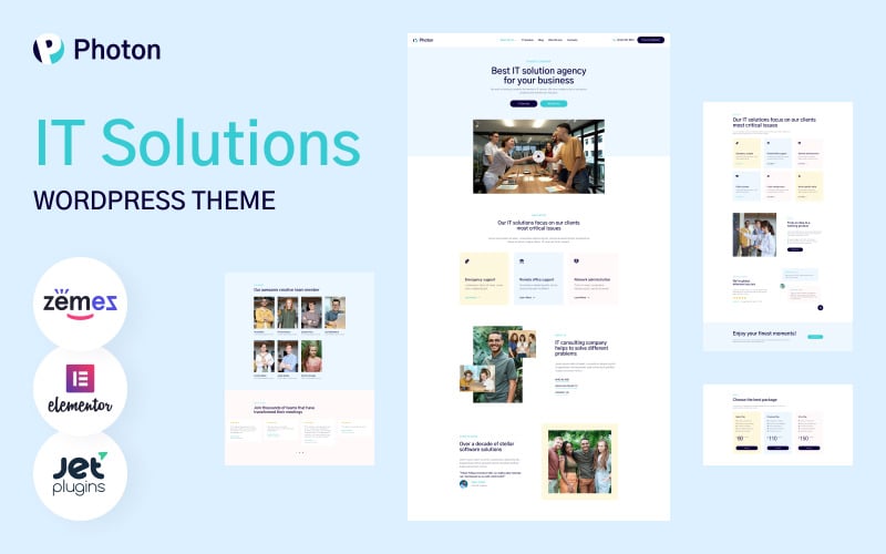 168 photon it solutions wordpress theme
