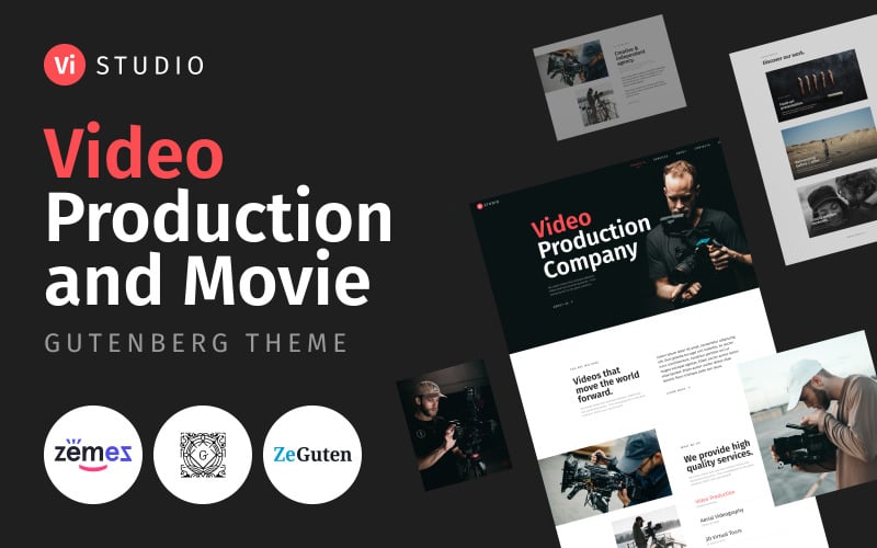 172 vistudio video production and movie wordpress theme