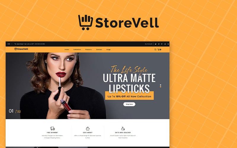 175 storevell cosmetics shopify theme