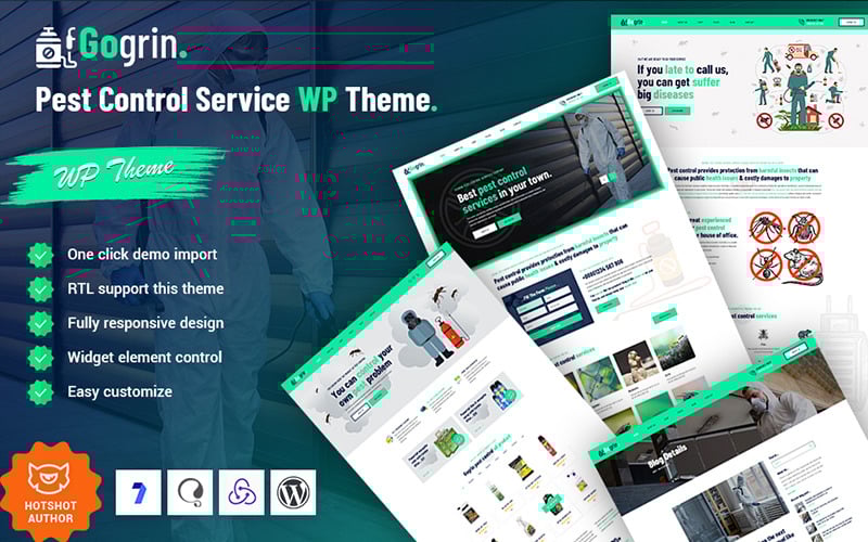 1972 gogrin pest control service wordpress theme