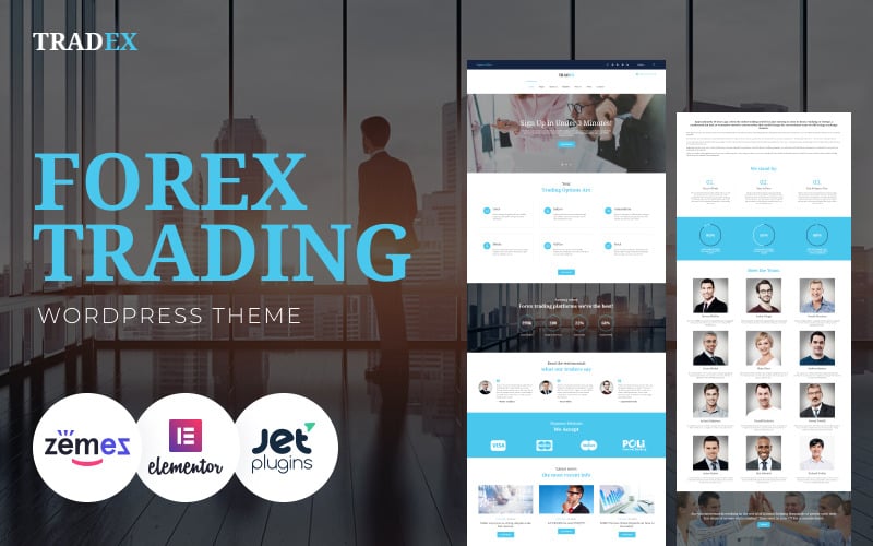 199 tradex forex trading wordpress theme