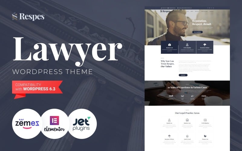 202 respes lawyer wordpress theme