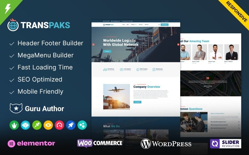 204 transpaks cargo shipping warehouse and transport wordpress theme