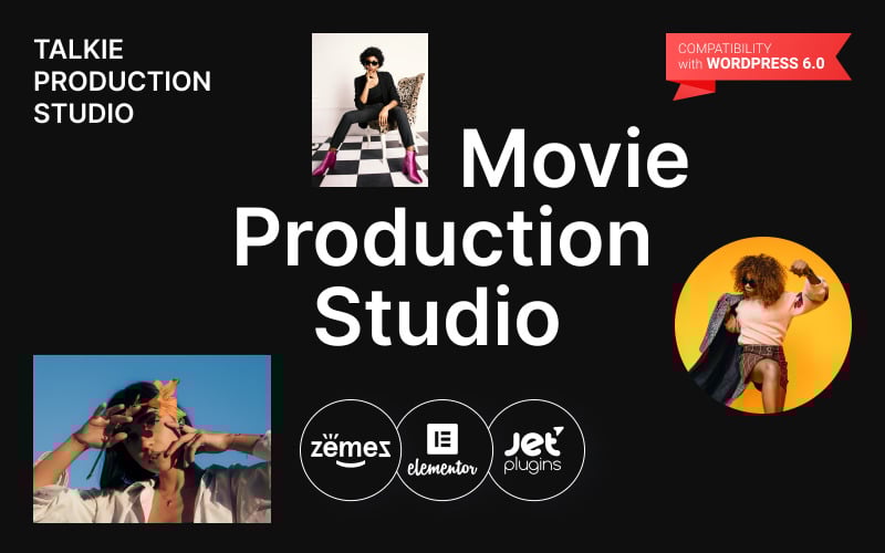21 talkie production studio movie wordpress theme