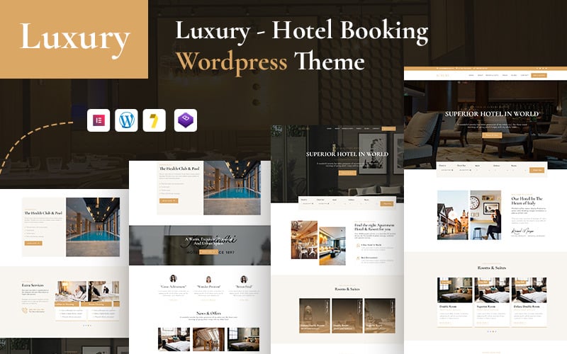 23 luxury luxury resort and hotel booking wordpress theme
