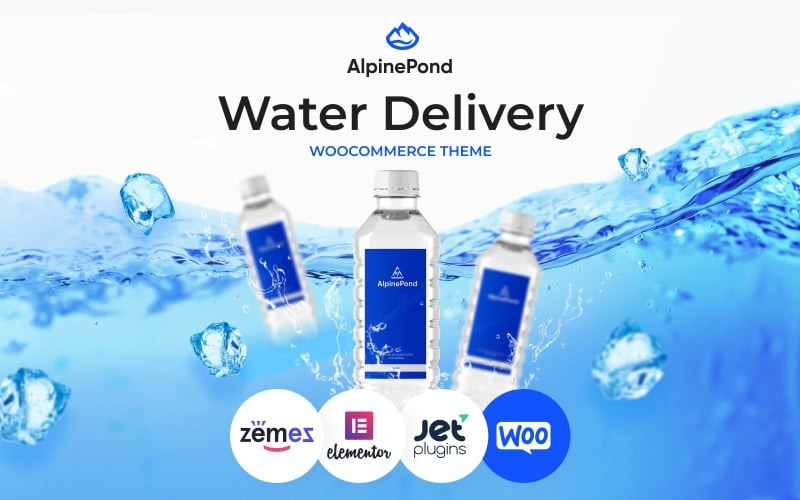 245 alpinepond wordpress bottled water website template