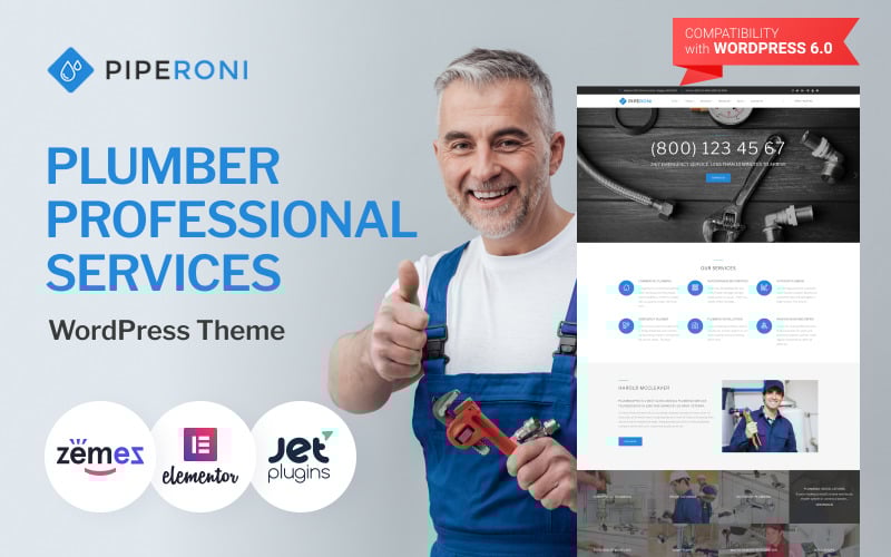 286 piperoni plumber services wordpress theme