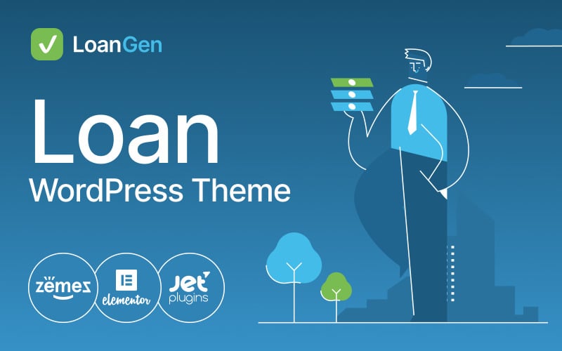 295 loangen loan wordpress theme