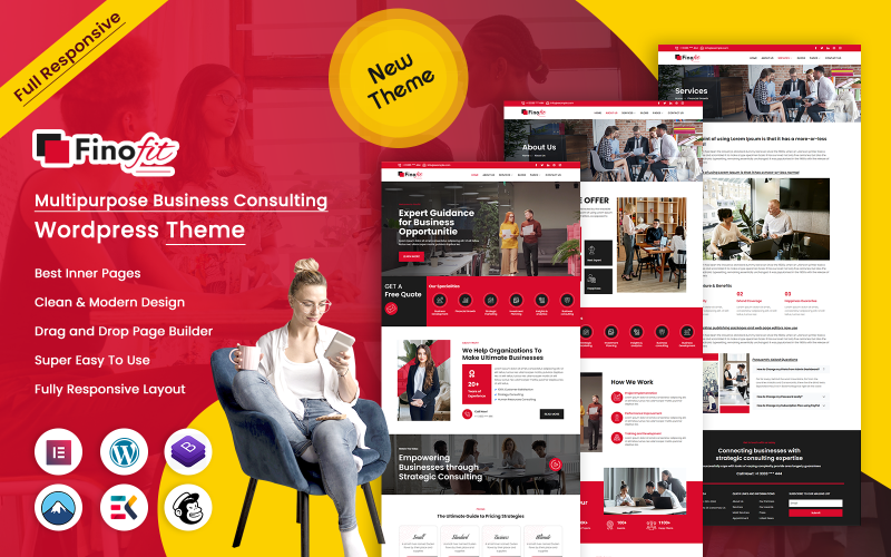 362 finofit multipurpose business consulting wordpress theme