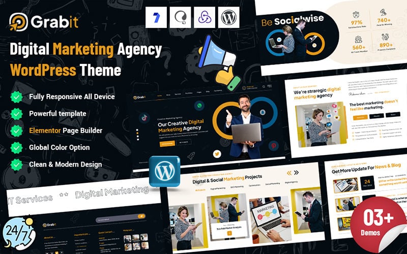 363 grabit digital marketing wordpress theme