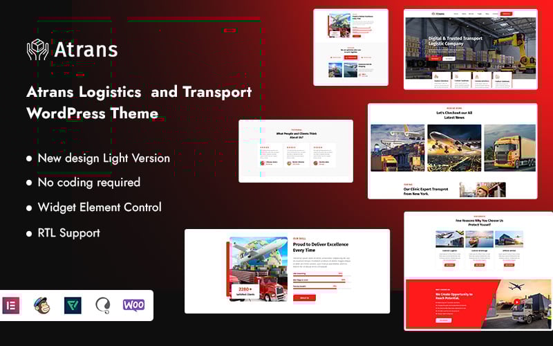 377 atrans logistics and transport wordpress theme