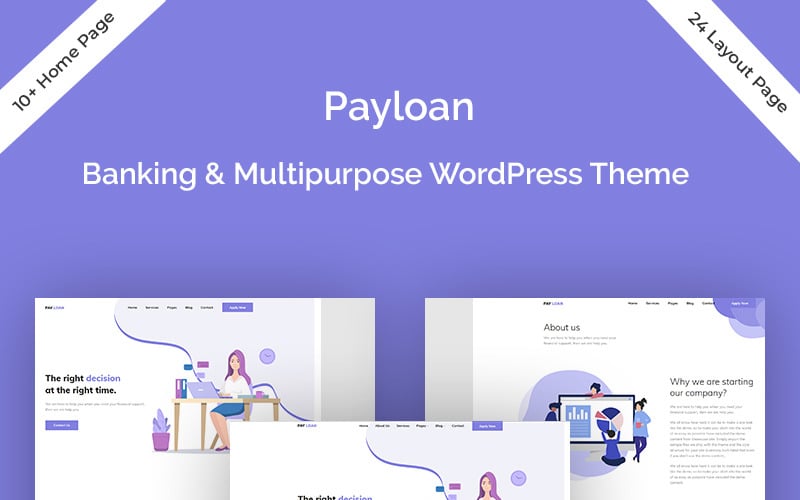 413 payloan loan and banking wordpress theme
