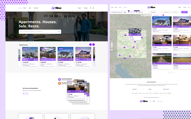 418 real estate wordpress theme yillow