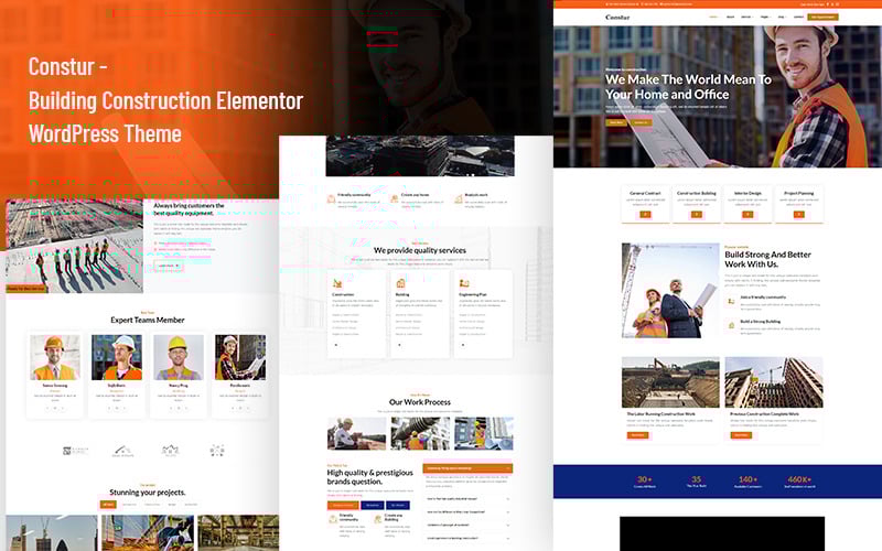 429 constur building construction elementor wordpress theme