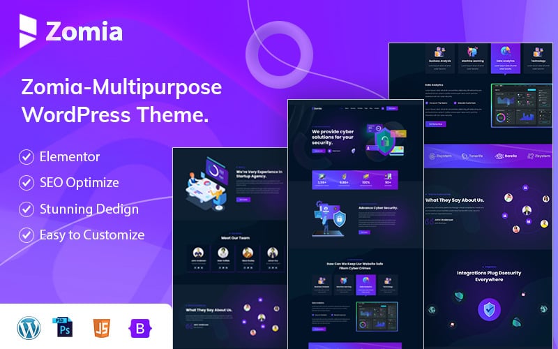 432 zomia cyber security wordpress theme