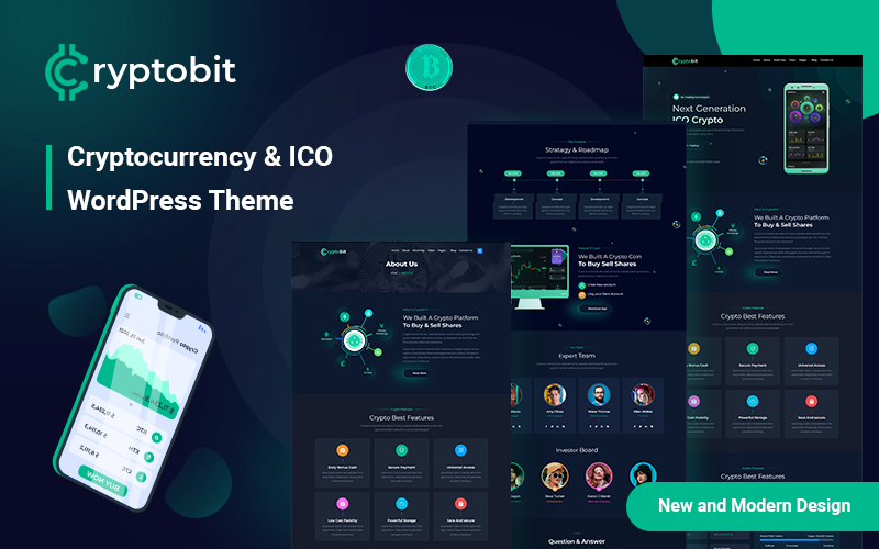 457 cryptobit cryptocurrency and bitcoin wordpress theme