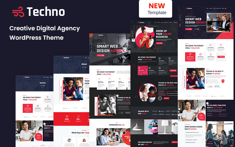 461 digital agency and it agency wordpress theme