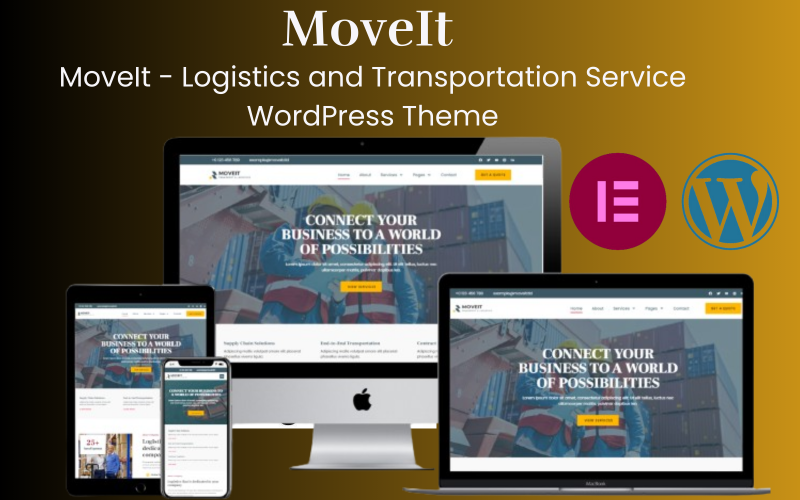 482 moveit logistics and transportation service wordpress theme