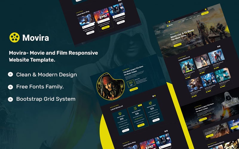 488 movies movie review film wordpress theme