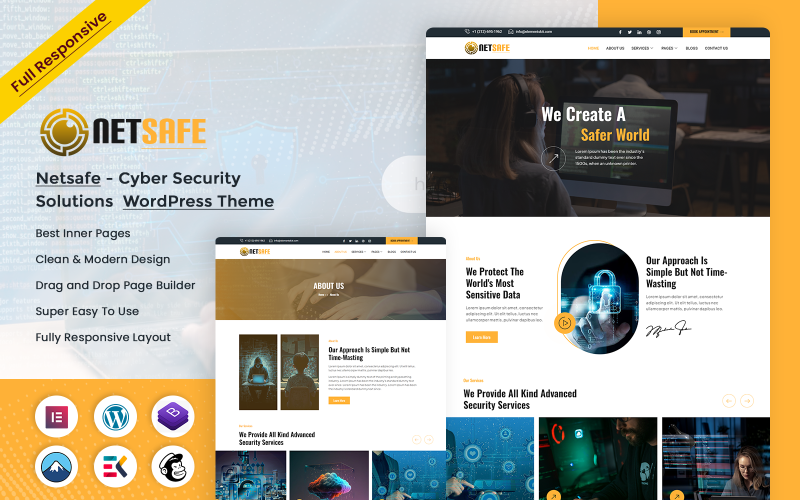 489 netsafe cyber security solutions wordpress theme