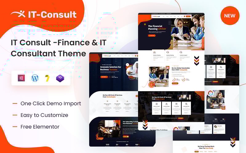 508 it consult finance and it consultant wordpress theme
