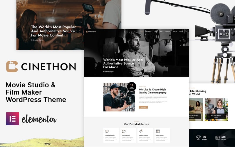 509 cinethon movie studios and filmmakers wordpress theme