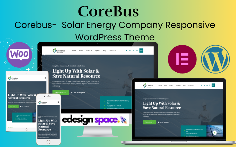 559 corebus solar energy company responsive wordpress theme