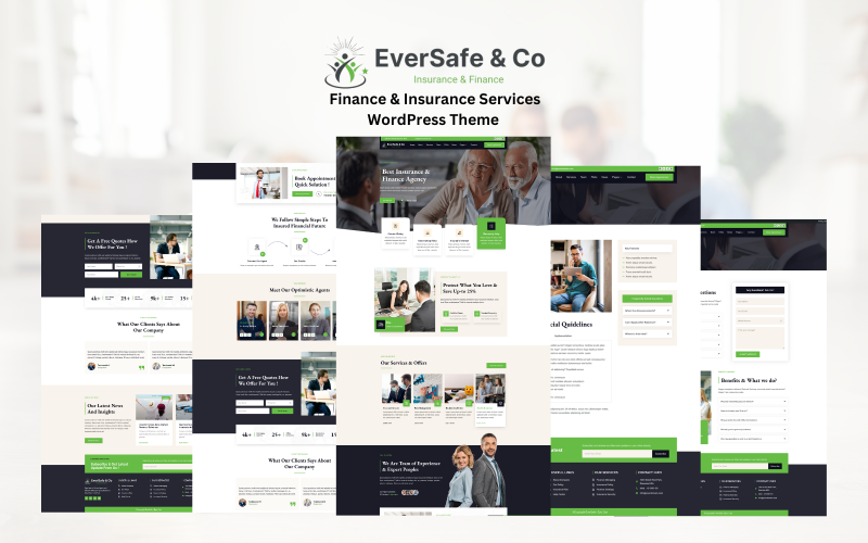 564 eversafe finance and insurance services wordpress theme