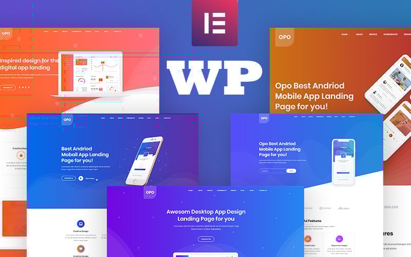 567 opo creative app software web app and startup tech company wordpress theme