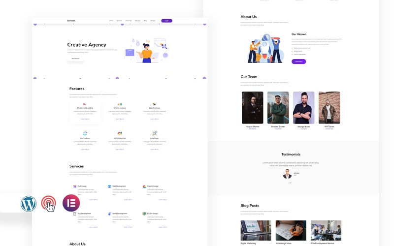 585 technoit technology and agency it solutions wordpress theme