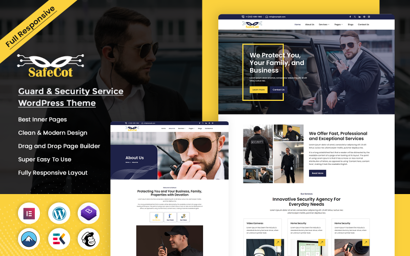 592 safecot guard and security service wordpress theme