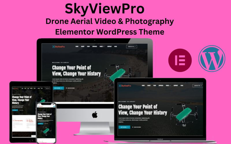 603 skyviewpro drone aerial video and photography elementor wordpress theme