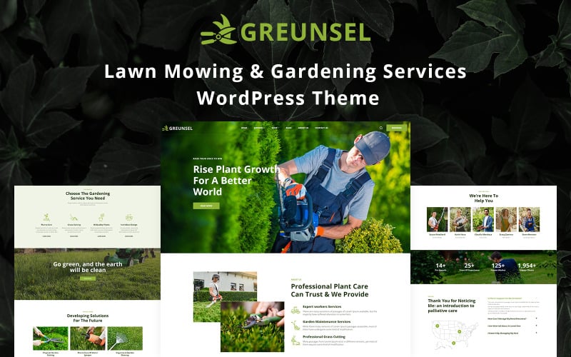 646 greunsel lawn mowing and gardening services wordpress theme