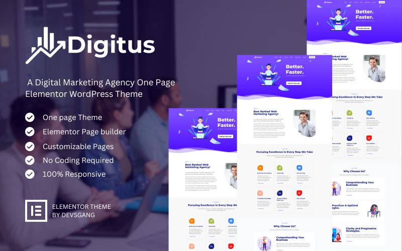 669 digitus a digital marketing agency elementor theme