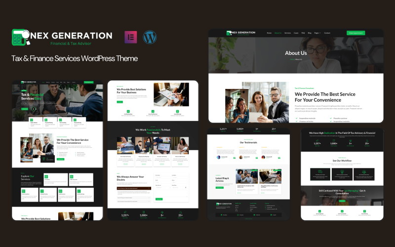 699 nexgen tax and finance services wordpress theme