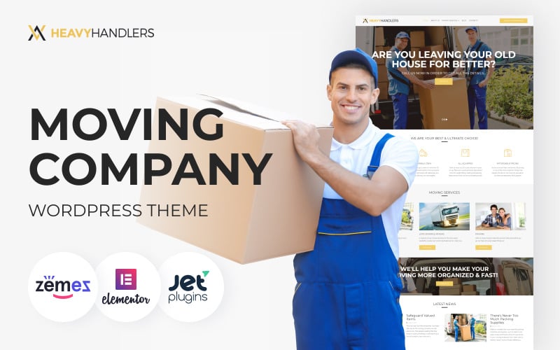 85 heavy handlers transportation and moving company wordpress theme