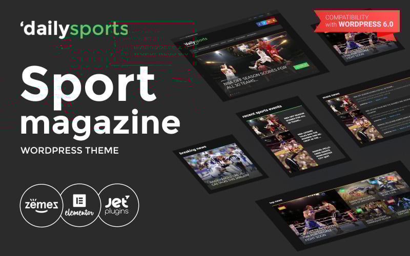 87 dailysports sport magazine wordpress theme