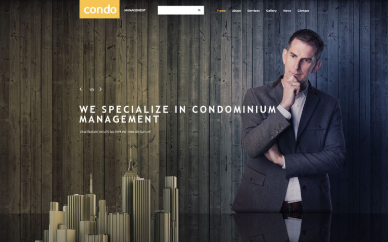Asset Management Website Template Template Witch