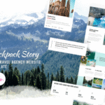 Travel and Tourism Moto CMS 3 Template