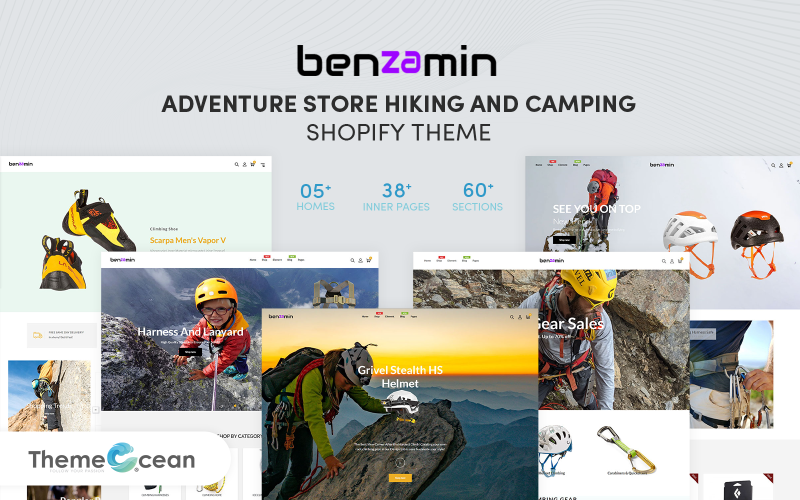 benzamin adventure store hiking and camping shopify theme 181192 original
