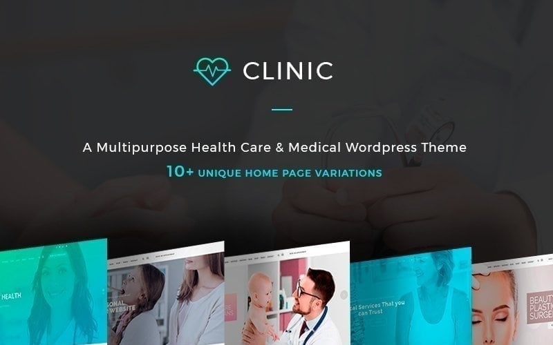 clinic health and medical center wordpress theme 63989 original