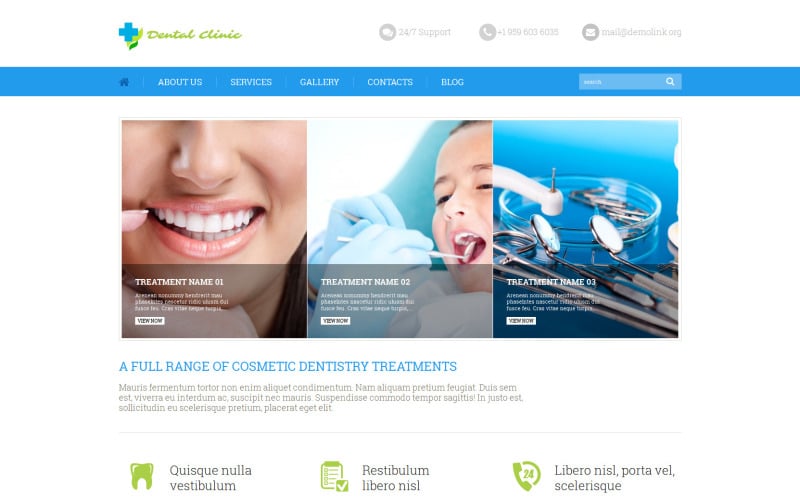 dental clinic wordpress theme 52639 original
