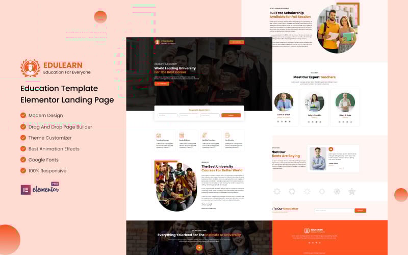 edulearn school and university education ready to use elementor template 232128 2 original