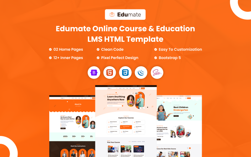 edumate online course amp education lms html website template 461719 original