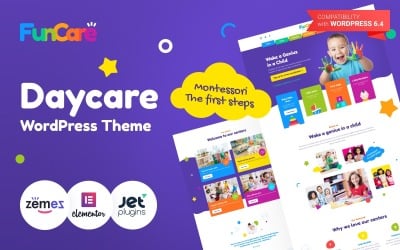 funcare bright and enjoyable daycare website design theme wordpress theme 91273 6 original 5
