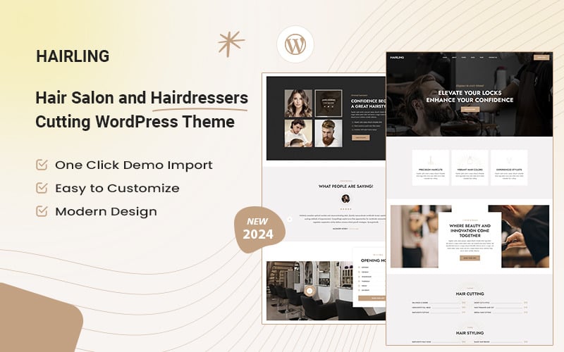 hairling hair salon and hairdressers cutting wordpress theme 429104 original