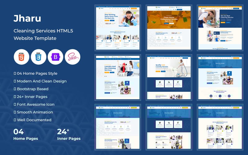 jharu cleaning services html5 website template 365887 original