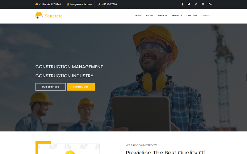 koncrete construction landing html template 299702 original