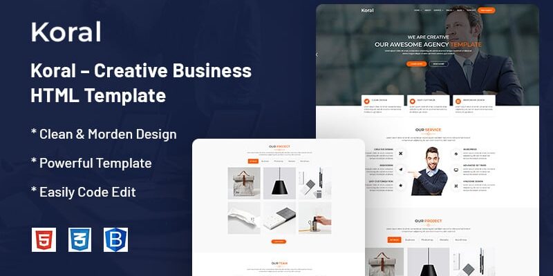 koral creative business website template 364518 original