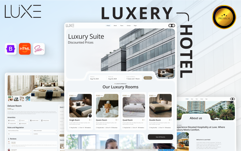 luxe premium luxury hotel booking bootstrap html website template 400677 original 1